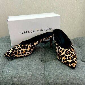 Rebecca Minkoff Leopard Mules
